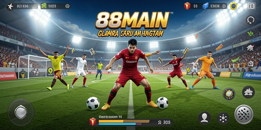 Tampilan gameplay seru dan menantang dari 88MAIN.