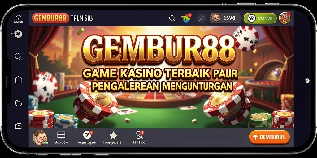 Gameplay menarik di GEMBUR88 dengan elemen Kasino yang mengasyikkan.