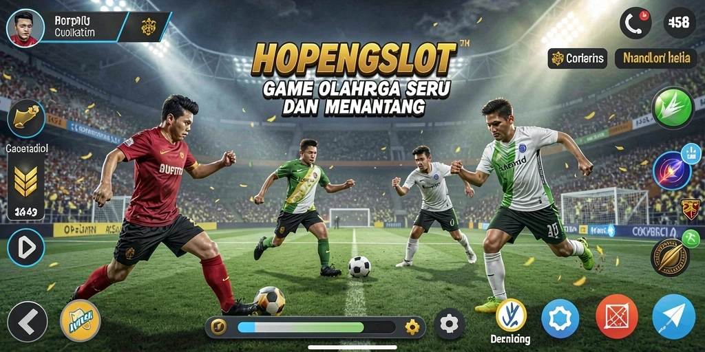 Tampilan gameplay HOPENGSLOT yang penuh aksi dan kompetisi.