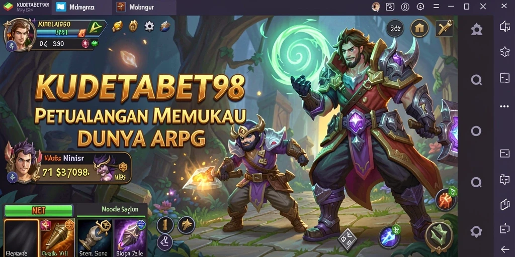 Tampilan gameplay KUDETABET98 yang menarik dan dinamis.