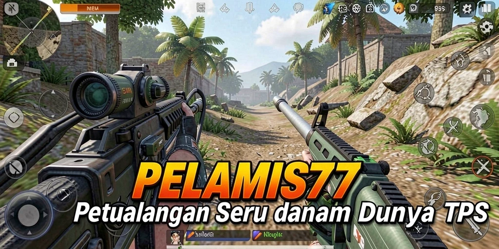 Gameplay aksi seru dalam PELAMIS77 menanti Anda.