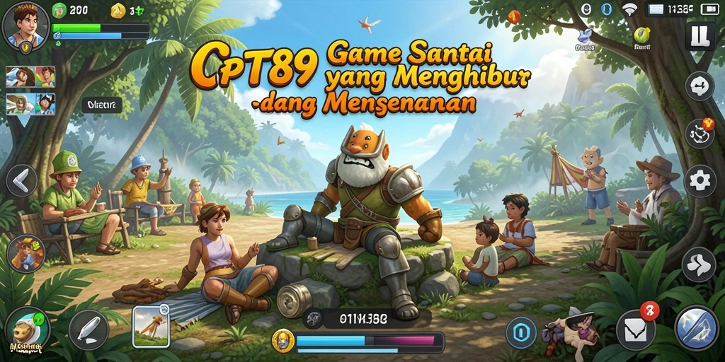 Tangkapan layar dari gameplay PT89 yang menunjukkan keseruan saat bermain.